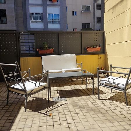 Pleno Centro, Terraza, Principe, 5 Min Casco Vello Y Estacion Ave Vigo Exterior foto