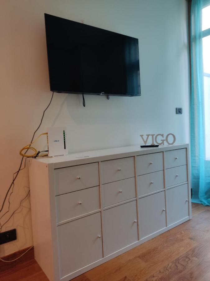 Pleno Centro, Terraza, Principe, 5 Min Casco Vello Y Estacion Ave Vigo Exterior foto