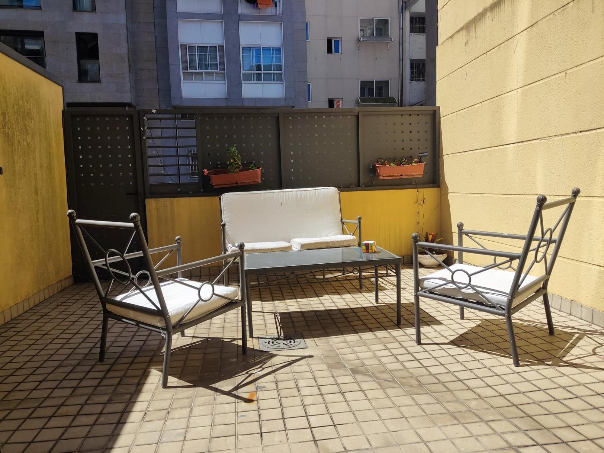 Pleno Centro, Terraza, Principe, 5 Min Casco Vello Y Estacion Ave Vigo Exterior foto